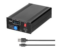 Jkjlorey ATU-10-0A Shortwave Automatic Antenna Aluminum Alloy Shortwave Antenna Tuner 20W 1.8-30MHz Shortwave Power Meter Standing Waves Meter