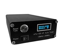 Jkjlorey ATU-100 HF Auto Tuner Radio Tuner Antenna Tuner By N7DDC+0.91 OLED V3.1 DIY Automatic Radio Antenna Tuner 100W HF Antenna
