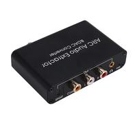 Jkjlorey Audio Converter ARC Audio Extractor -Compatible Optical SPDIF Coaxial to Analog 3.5mm Digital to Analog