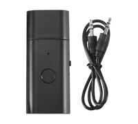 Jkjlorey Bluetooth 5.3 Transmitter Receiver, 3.5mm Aux Wireless USB Adapter, Built in Mic, Music Streaming, Handsfree Calls Replacement Spare Parts Accessories