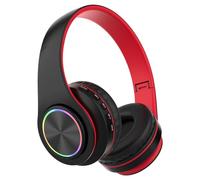 Jkjlorey Bluetooth Headphones,Intelligent Wireless Bluetooth Headset HiFi Stereo Foldable Headset for Home Office Easy Install Easy to Use Black
