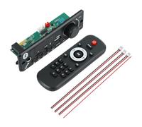 Jkjlorey Bluetooth MP3 WAV Decoder Board Amplifier Handsfree Car Audio Microphone USB TF Radio Mp3 Player Speaker