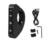 Jkjlorey Bluetooth Wireless Remote Control for Motorcycle Helmets Handlebar Control Keypad Remote Control Connect to Cell Phone