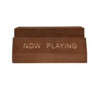 Jkjlorey CD Record Stand Tabletop Holders Deskop Rack Wood Vinyl LP Music Albums Display Album