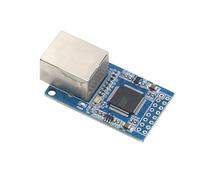 Jkjlorey CH9121 Serial Port to Ethernet Network Module Chip TTL Transmission Industrial Microcontroller STM32 IP 51 3.3V 5V 1 PCS Plastic+Metal Ethernet Network Module