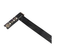 Jkjlorey Dual Protocol PCIE4.0 M.2 M Key NVME Extension Cable Riser Card for 2230 2242 2260 2280 M.2 PCI-E / M2 NGFF SSD:B