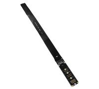 Jkjlorey Dual Protocol PCIE4.0 M.2 M Key NVME Extension Cable Riser Card for 2230 2242 2260 2280 M.2 PCI-E / M2 NGFF SSD:A