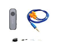 Jkjlorey Ear Plugs Bluetooth Headset with Bluetooth Receiver for Work Hearing Protection Construction Site and Noisy Environments