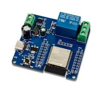 Jkjlorey ESP32-C6 Single Relay Module DC5-60V Support Matter WiFi6 Bluetooth 5.3 Zigbee3.0 Thread1.3 for Smart Home Devices