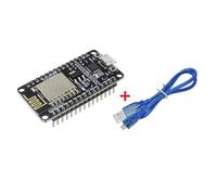 Jkjlorey ESP8266 CP2102 Single-Chip Board +USB Cable ESP-12E MCU ESP8266 Nodecu Lua V3 Internet of Things WIFI Development Board