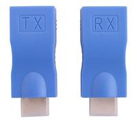 Jkjlorey Extender to Rj45 Lan Network Extension Transmitter Receiver Tx Rx Cat5E Cat6 Ethernet Cable V1.4 30M 4K Hd Tv 1080P