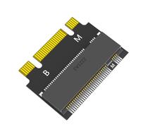 Jkjlorey Extension Adapter Plastic M.2 NVME M-Key B+M 2230 to 2242 Brackets SSD Soild Hard Disk Converter Frame for Desktop Computer