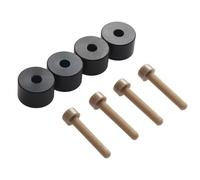 Jkjlorey For 2.4 Trident Printer Aluminum Plate Hot Bed Isolation Column High Temperature Resistance and Heat Insulation Replacement Spare Parts
