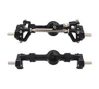Jkjlorey Full Metal Front and Rear Portal Axle for MN D90 MN-90 MN96 MN98 MN99S MN45 1/12 RC Car Upgrade Parts Accessories,A