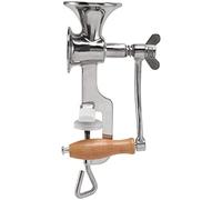 Jkjlorey Full Stainless Steel Classical Kitchen Tool Manual Mill Grain Seeds Mill Hand Operated Nut Grinder and Spice Grinder
