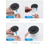 Jkjlorey Galaxy Starry Projector Lamp Galaxy Starry Projection Light Adjustable Projective Lamp for Bedroom, Home, Parties B