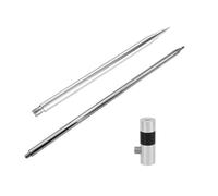 Jkjlorey GPTWO-PRO 7-54MHz Portable Shortwave Antenna GP Antenna Base M10 Thread Outdoor Amateur Radio HF Antenna SSB CW FM