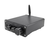 Jkjlorey HiFi Sound Amplifier MA12070 80Wx2 Bluetooth 5.0 Stereo Audio Power Amplifier for Home Theater Karaoke Amplifiy-Black Easy to Use