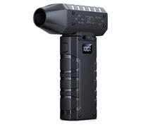 Jkjlorey High-Speed Mini Air Blower 160000 RPM, Handheld Electric Fan with 52m/S Wind Speed and LED Display