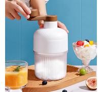 Jkjlorey Ice Maker Manual Ice Crusher,Snow Cone Machine Household Mini Portable Ice Shaver for Snow Cone, Shaved Ice