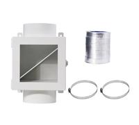 Jkjlorey Indoor Dryer Vent Kit Lint Trap Dryer Lint Catcher Clothes Dryer Replacement Vents