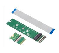 Jkjlorey Key A+E Interface WIFI .2 Key M Interface Adapter FPC Soft Bank SSD Connection Cable NVME Adapter Card NGFF