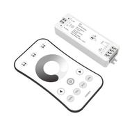 Jkjlorey LED Light Strip Intelligent Dimming Monochrome Controller 2.4G Stepless Dimming Panel Remote Control Module Dimmer Spare Parts Accessories