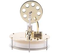 Jkjlorey Low Temperature Stirling Engine Model Steam Power Science to Make Physical Experiment Toys Model Ornaments