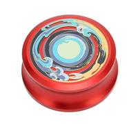 Jkjlorey LP Record Weight Stabilizer Record Clamp Turntable Disc Stabilizer for Vinyl Record Player Turntables Phonograph, Easy Install Easy to Use Red