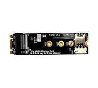 Jkjlorey M.2 -Key to B-Key Adapter Support NanoSIM M2 B Key 3042 3052 LTE Module Card for 2280 3042 3052 B Key 3G/4G/5G Network Card Module Card for 3G/4G/5G Wireless Modem Card