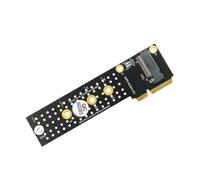 Jkjlorey M.2 (NGFF) NVME SSD to Mini PCIe Converter Card Mini PCI-E to M.2 M-Key Adapter Msata to M.2 B+M Key Adapter Easy to Use
