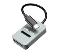 Jkjlorey M.2 NVME to Type-C USB 3.1 Adapter Type-C M2 PCIE NVME SSD Adapter Tool-Free Supports2230/42/60/80/22110