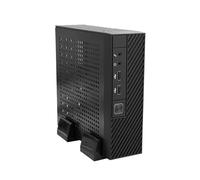 Jkjlorey M06 Mini Desktop Case MINI-ITX PC Chassis Versatile and Efficient Industrial Control Case with Foot Stand Easy Install Easy to Use