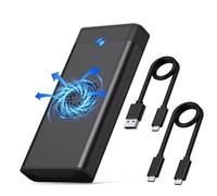Jkjlorey M2 SSD Case M.2 NVMe SSD Enclosure Adapter 10Gbps USB 3.2 Gen2 USB C External Enclosure Supports M and B M Keys