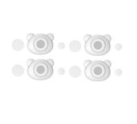 Jkjlorey Magnetic Remote Control Holder Wall Mount Holder, TV Remote Holder Hole-Free Phone Charging Organizer Storage 4Pcs Easy to Use