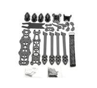 Jkjlorey Mark4 7inch 295mm Quadcopter Frame Kit 5mm Arm for 7" FPV Freestyle & RC Racing Drone with Black Print