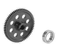 Jkjlorey Metal 60T Main Gear Reduction Gear 7640 for LaTrax Teton 1/18 RC Car Upgrade Parts Accessories