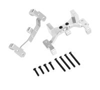 Jkjlorey Metal Pull Rod Base Seat Axle Up Servo Bracket Mount for C14 C24 C14K C24K 1/16 RC Car Truck Upgrade Parts,Silver