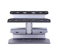 Jkjlorey Metal RC Car Workstation Work Stand Repair 360 Degree Rotation for 1/8 1/10 1/12 1/16 Scale Models,Grey