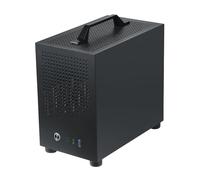 Jkjlorey Micro-ITX Case PC Case SKTC A17 SGCC Computer Case Support Micro-ITX Mini PC Black