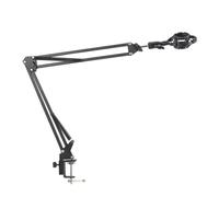 Jkjlorey Microphone Arm Stand Table Top Universal Cantilever Microphone Stand Microphone Shock Clamp Stand for Microphone