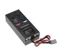 Jkjlorey Mini Battery Power Distribution Box 12V DC 15A Max 50A 2 X Anderson 6 X USB 3 X Cig Sockets