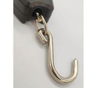 Jkjlorey Mini Crane Scale Weighing Digital Industrial Hanging Scale 200Kg/441Lb Heavy Duty Hanging Hook Scales Orange