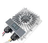 Jkjlorey MPPT Solar Controller with LCD Display 20-85V Voltage Adjustable Efficient Photovoltaic Step-Down Module