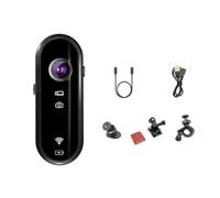 Jkjlorey Multifunctional Camera 1080P HD Camera WIFI Mobile Phone Interconnection for Motorcycle Bicycle Video Recording,B