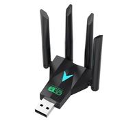 Jkjlorey New 1300Mbps WiFi USB Adapter Dual Band 2.4G/5Ghz Wi-Fi Dongle USB3.0 High Speed 802.11AC 4-Antenna Wireless Receiver