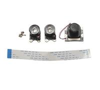 Jkjlorey Night Vision Camera Module for, Mini 5MP 1080P HD Video OV5647 Sensor Webcam Kit with Embedded IR-Cut