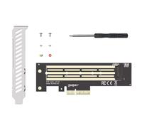 Jkjlorey NVME Adapter M.2 NVME SSD to PCIe 4.0 X4 X8 X16 Expansion Card M.2 NVME to PCI-E X4 Adapter Card