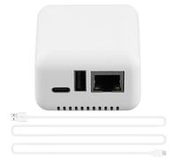 Jkjlorey P330 Mini Print Server USB 2.0 Cable Connection Easy Printing,Mini NP330 Cloud Printing Print Server