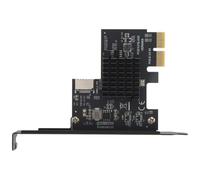 Jkjlorey PCI-E 2X to USB3.1 A-Key Gen2 Front Type-E Expansion Card,10Gbps Type-E Internal 20-Pin Front Panel Connector Riser Card